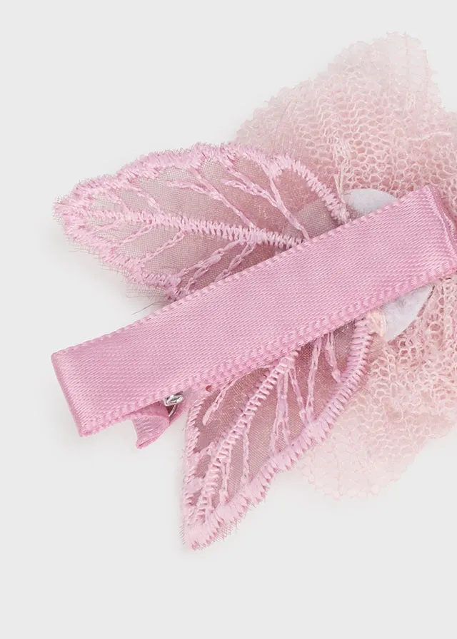 10672 - Hair clip for baby girl - Pink