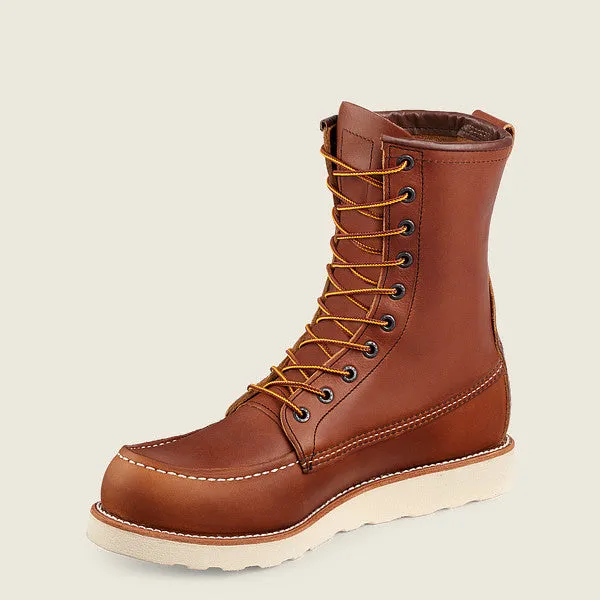 10877 Red Wing Men's 8 Lace Up Soft Toe