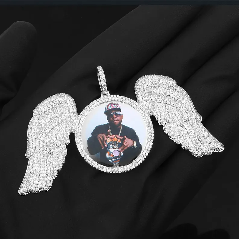 3d Wing Picture Pendant