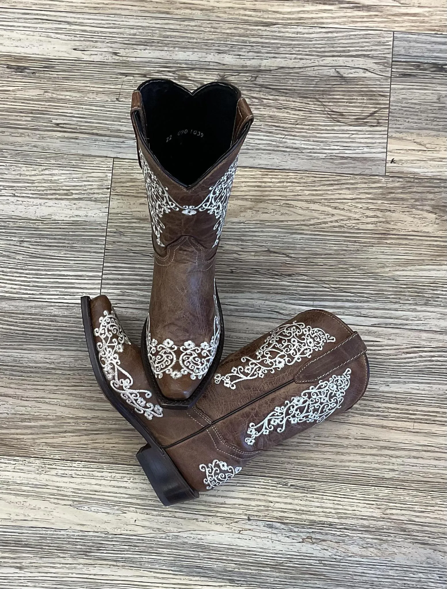 ‘’ABILENE ’’ TABACO GIRL BOOTS