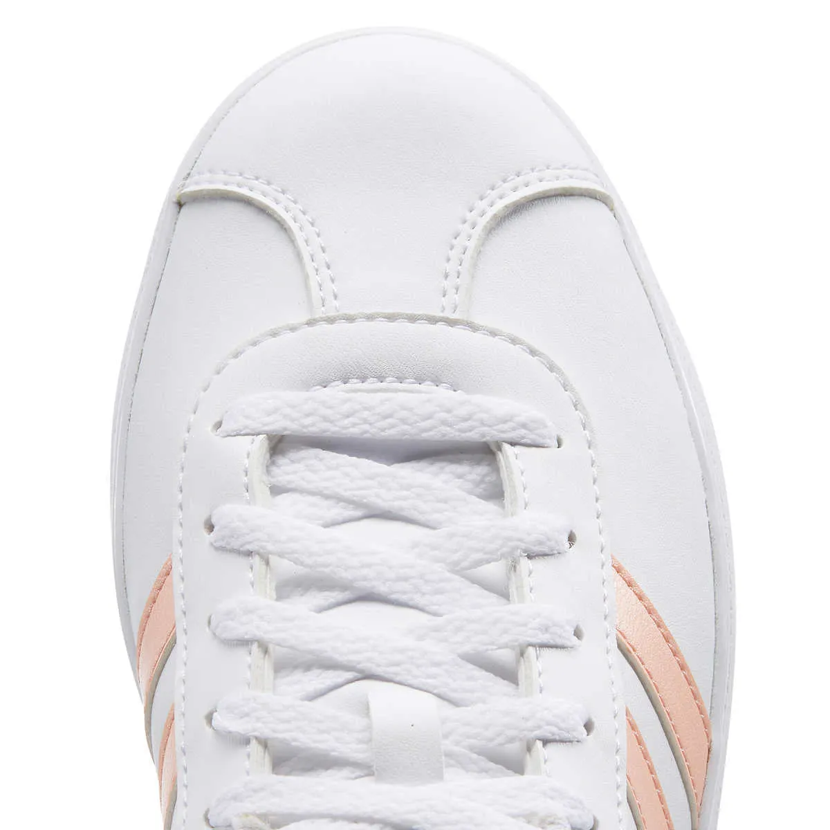 Adidas Kids VL Court 2.0 Sneaker - Girls Tennis Shoe