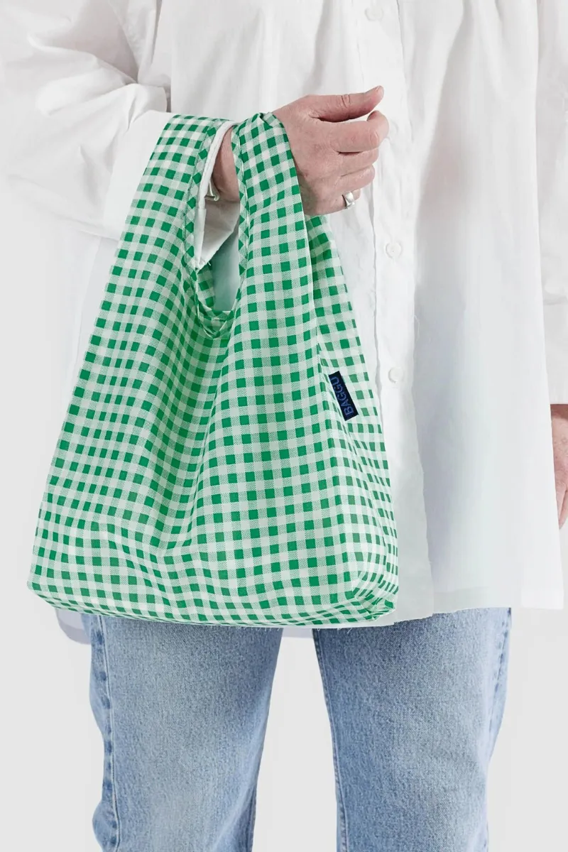 Baby Baggu Green Gingham