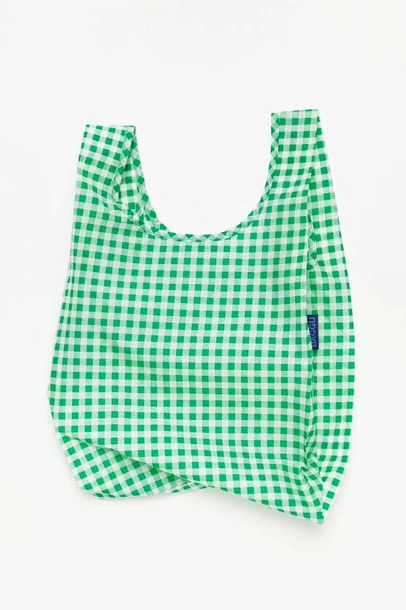 Baby Baggu Green Gingham