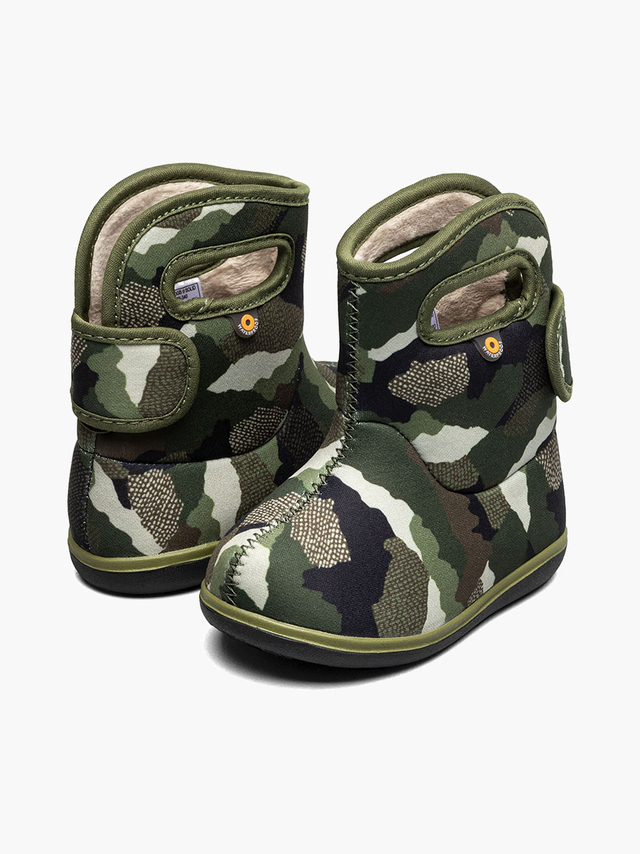 Baby Bogs II Camo Landscapes Waterproof Baby Boots