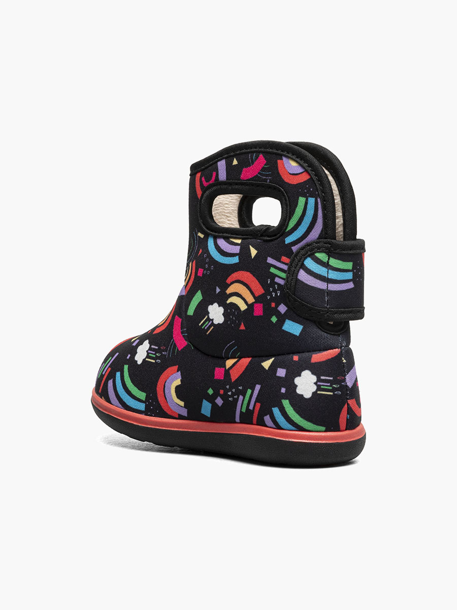 Baby Bogs II Rainbow Fun Waterproof Baby Boots