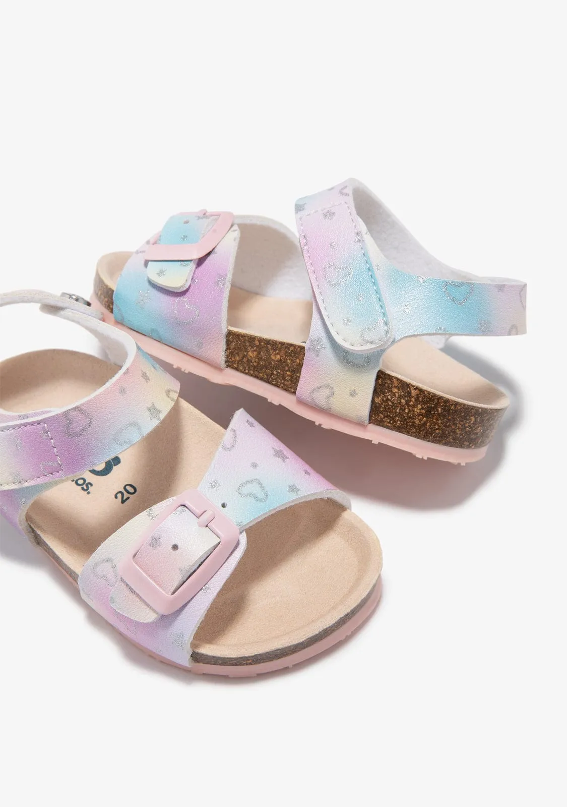 Baby´s Multicolour Hearts Stars Sandals