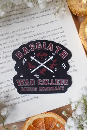 Basgiath War College Crest Sticker