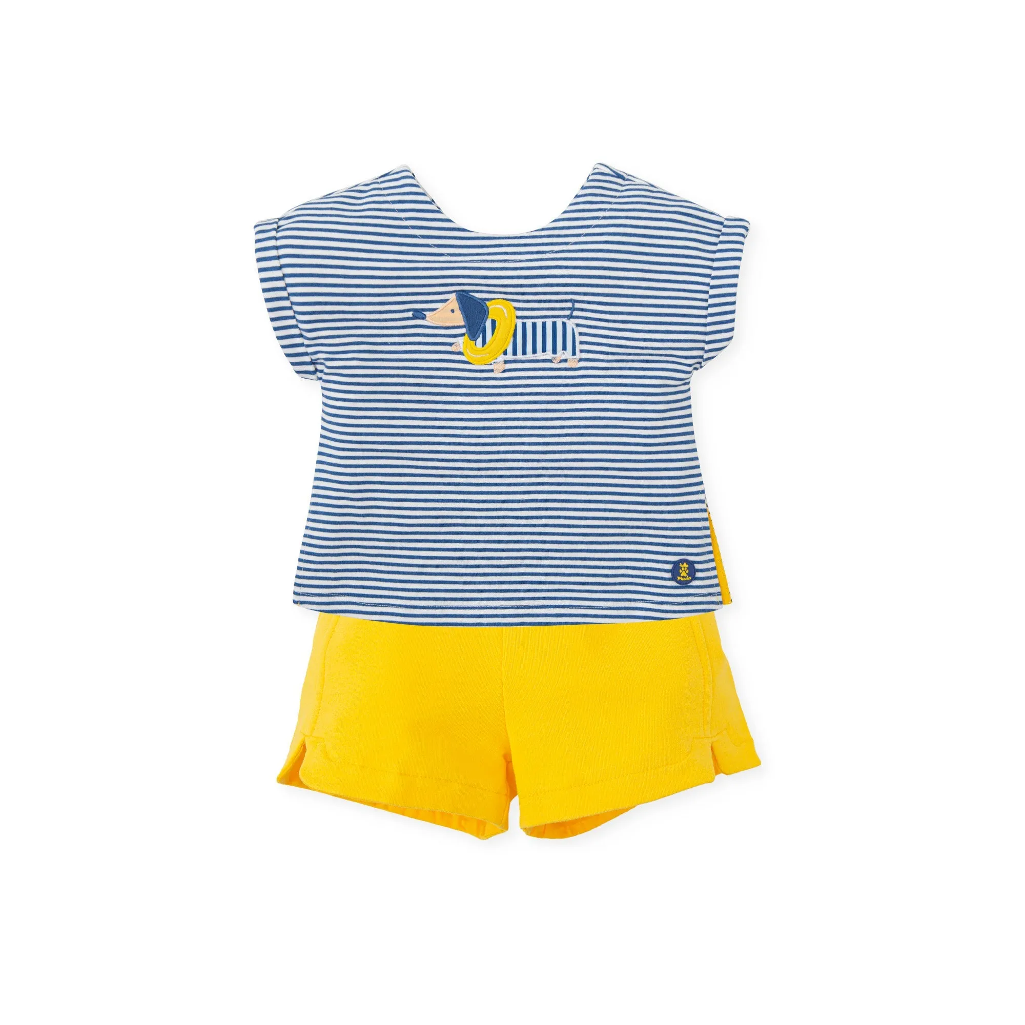 B.Canicross KNITTED GIRL SET - ATLANTIC BLUE