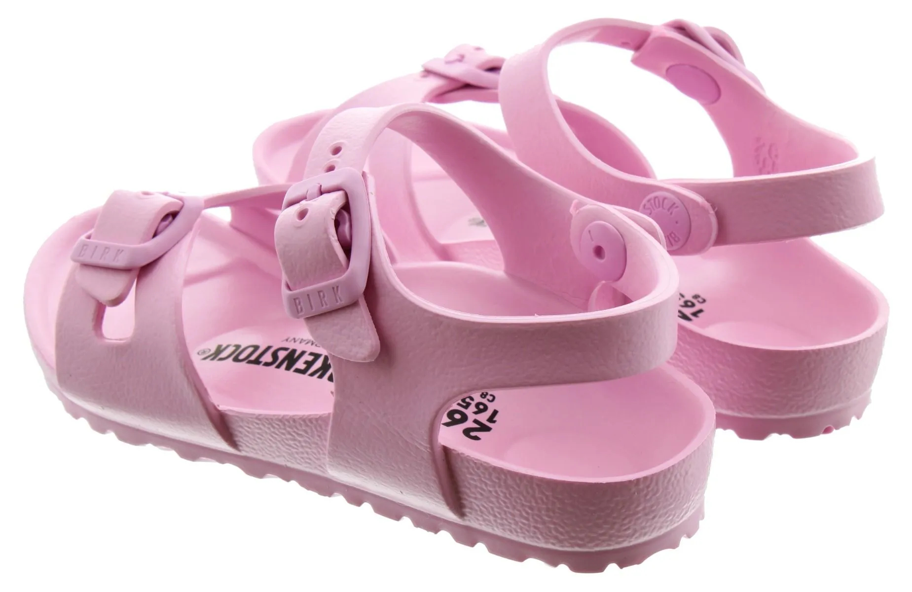 BIRKENSTOCK Kids Rio EVA Sandals In Fondant Pink