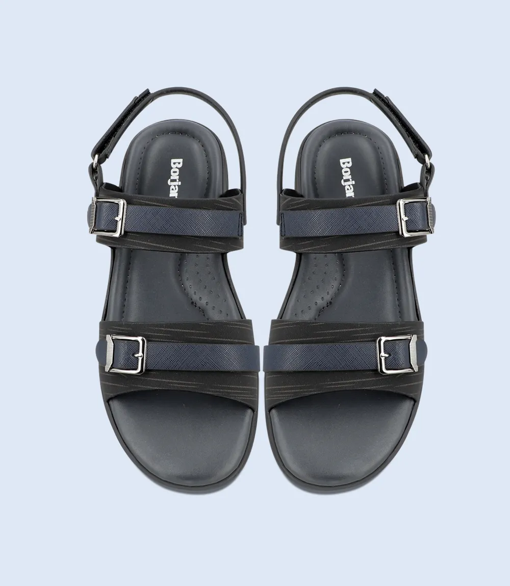 BM5513-BLACK-Men Sandal