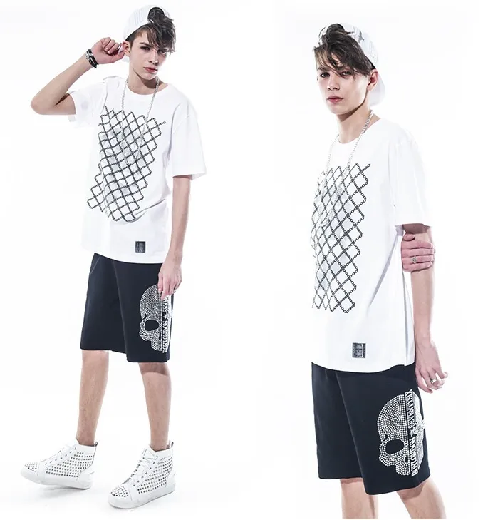 BOY LONDON  |Unisex Street Style U-Neck Plain Cotton Short Sleeves