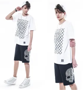 BOY LONDON  |Unisex Street Style U-Neck Plain Cotton Short Sleeves