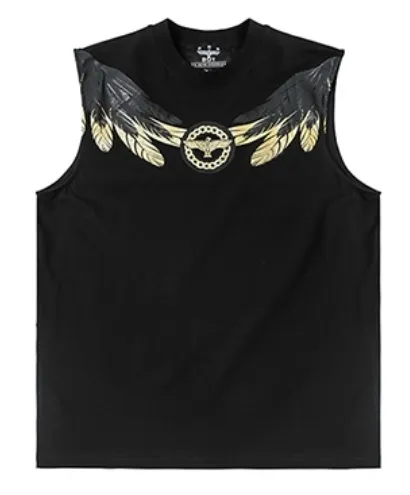 BOY LONDON  |Unisex Studded Street Style U-Neck Cotton Oversized Logo