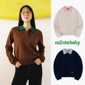 Call Me Baby  |Long Sleeves V-neck & Crew neck