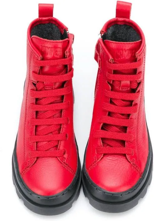 Camper Kids Brutus boots Red