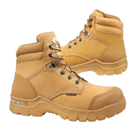 Carhartt Men's Rugged Flex 6 Plain Toe Work Boots - Wheat