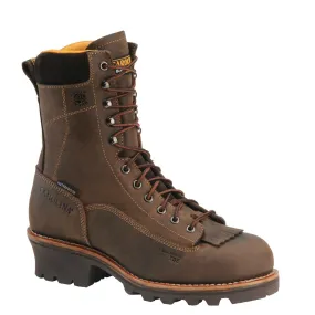 Carolina Men's 8” Waterproof Lace-to-Toe Logger Boot - CA7022