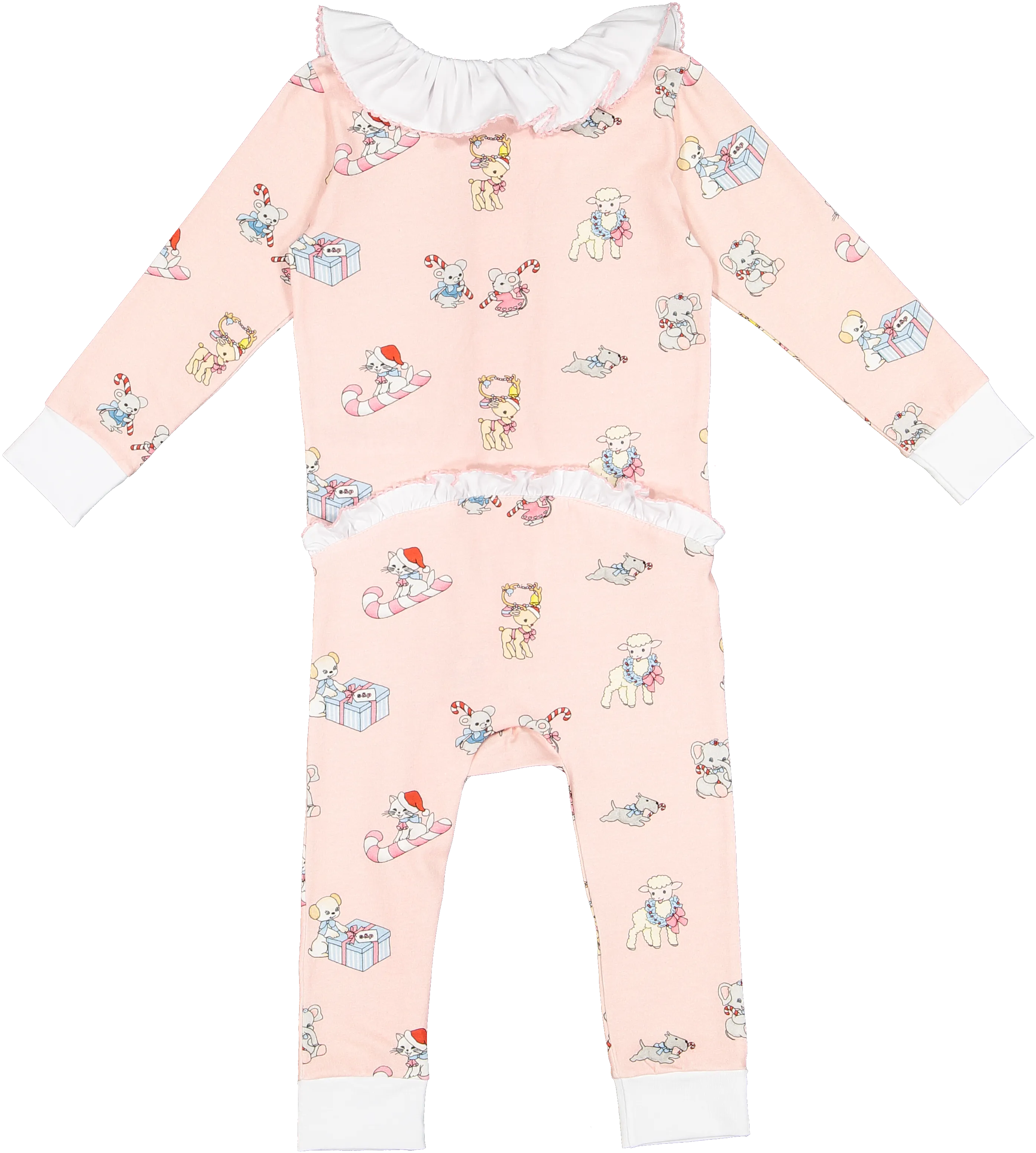 Christmas Pets Baby Girl Pajama