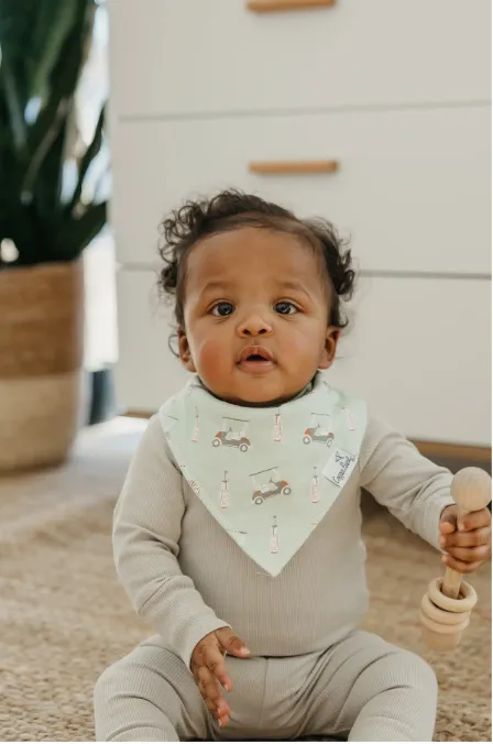 COPPER PEARL BANDANA BIB  |  BOGEY