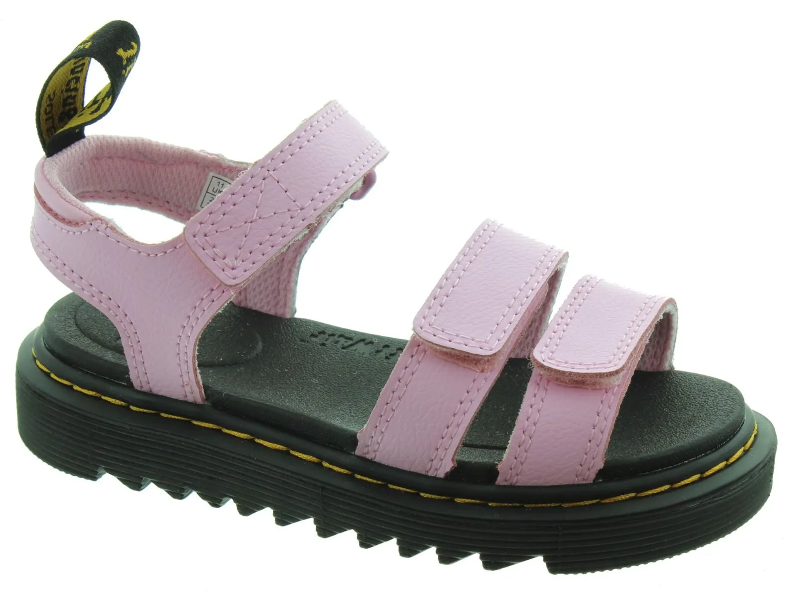 DR MARTENS Kids Klaire Sandals In PInk