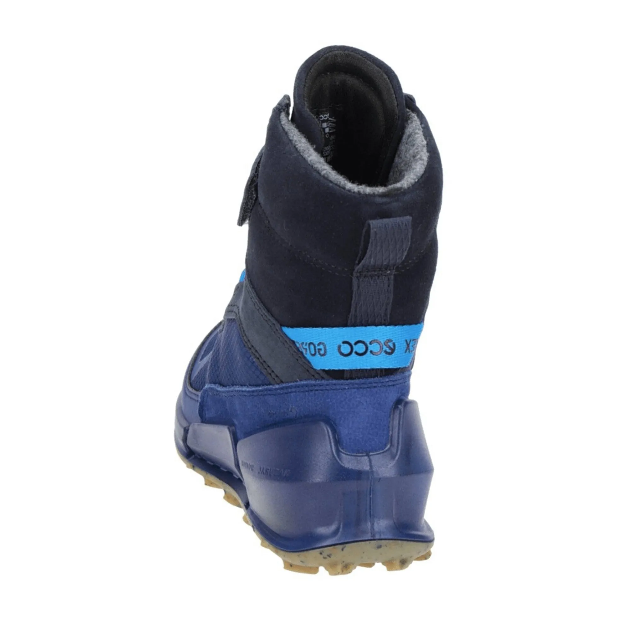 Ecco Biom Blue Kids' Boots with GORE-TEX Warm Lining, Durable Waterproof Children's Footwear, Model 711212