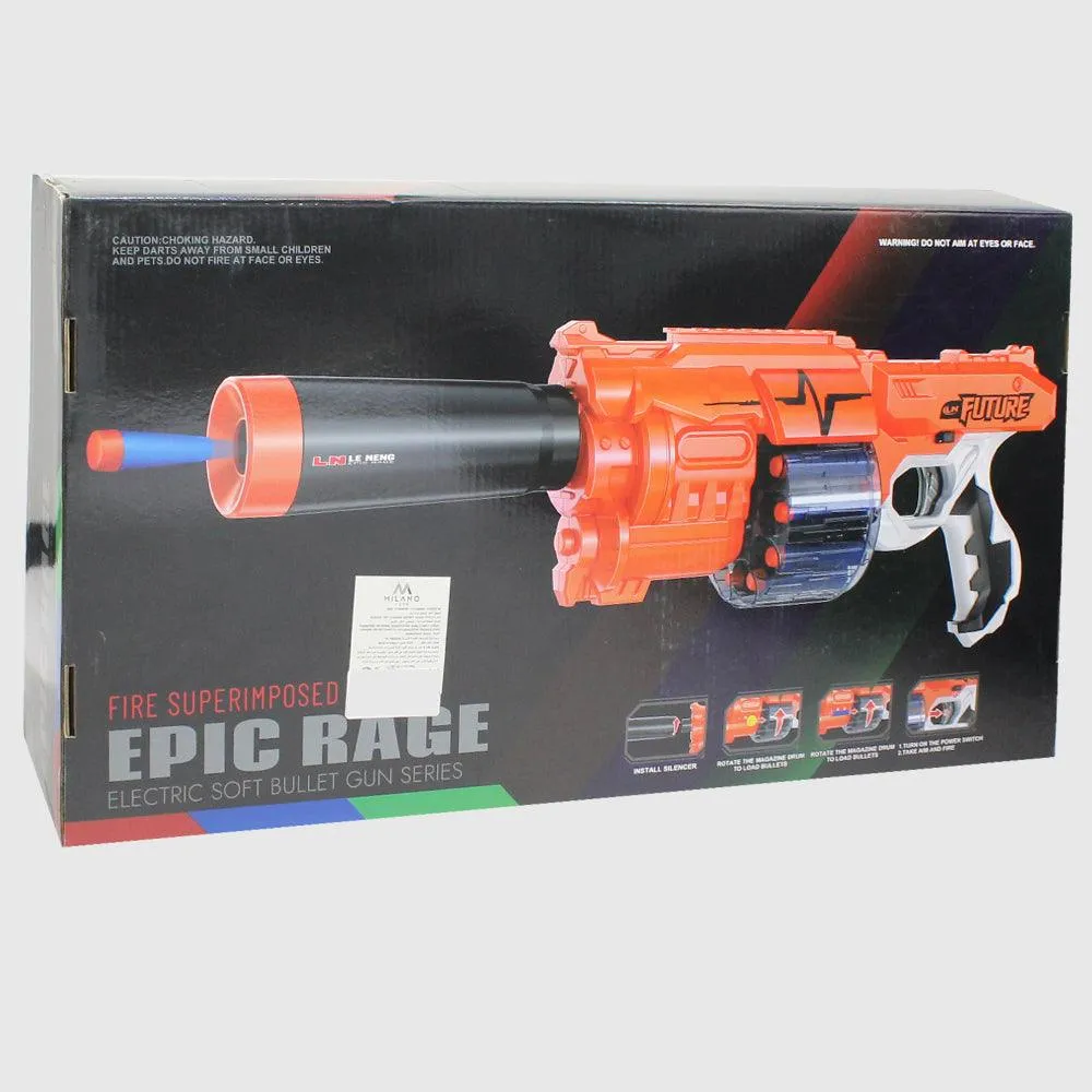 Epic Rage Soft Bullet Gun