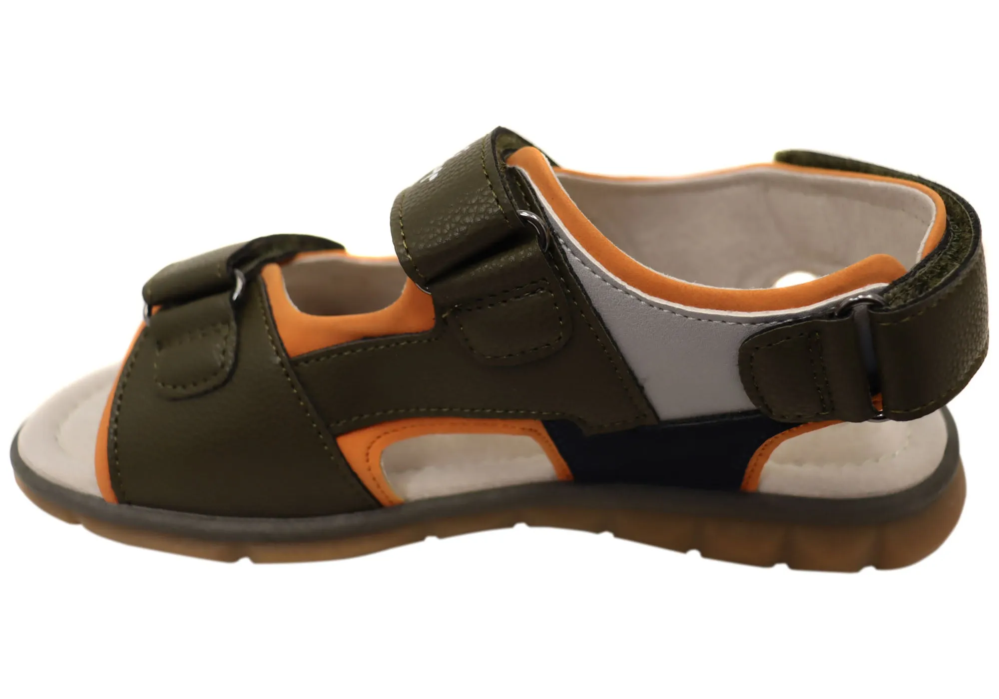 Grosby Greyson Kids Boys Comfortable Adjustable Sandals