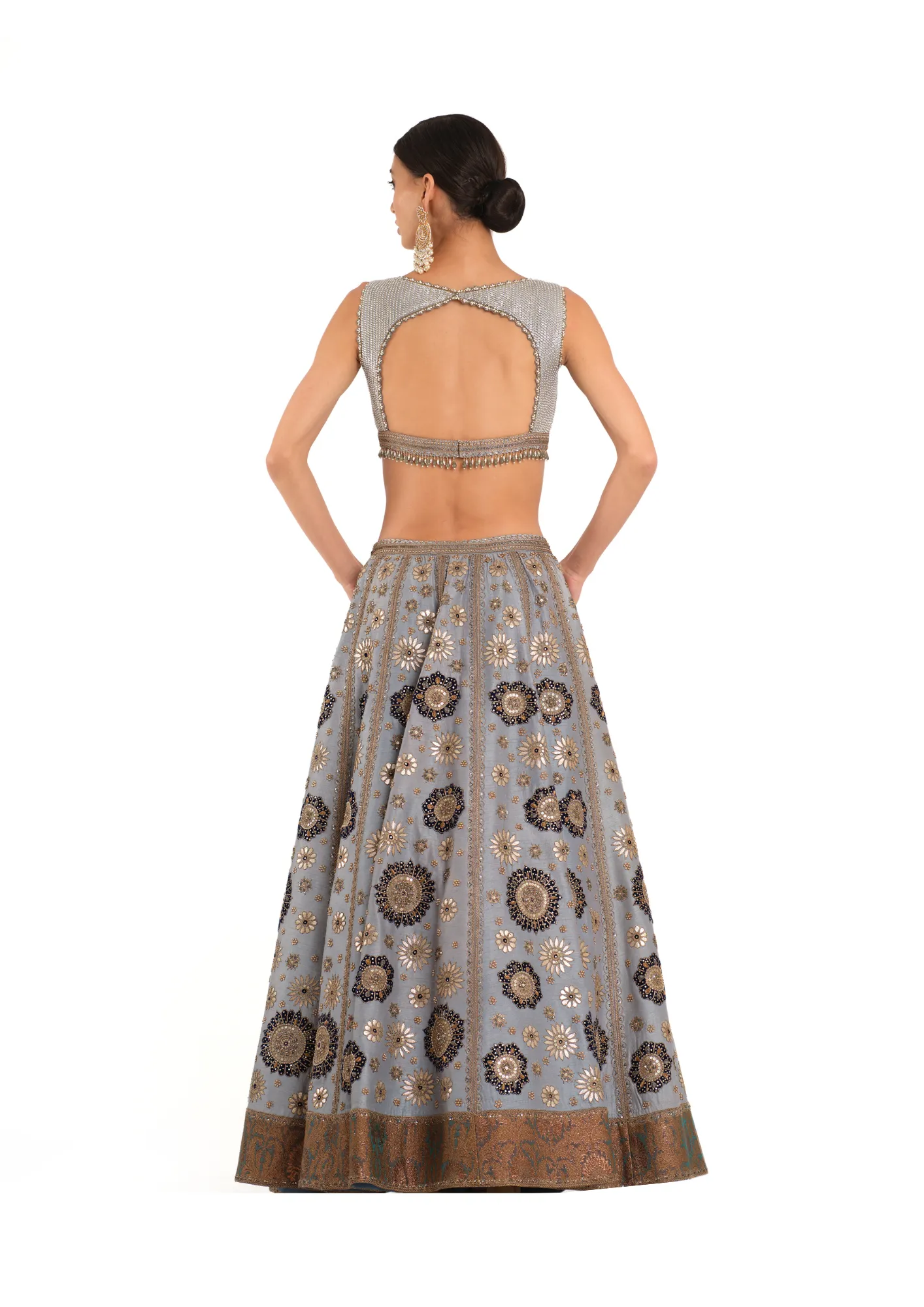 Heavy Embroidered Lehenga with Embroidered Blouse