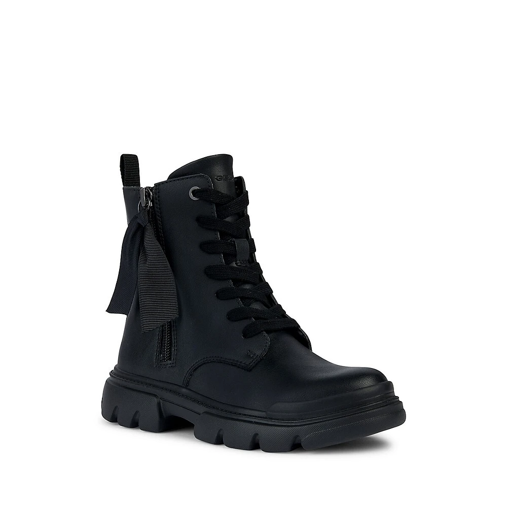 Hudson's Bay Girl's Junette Combat Boots