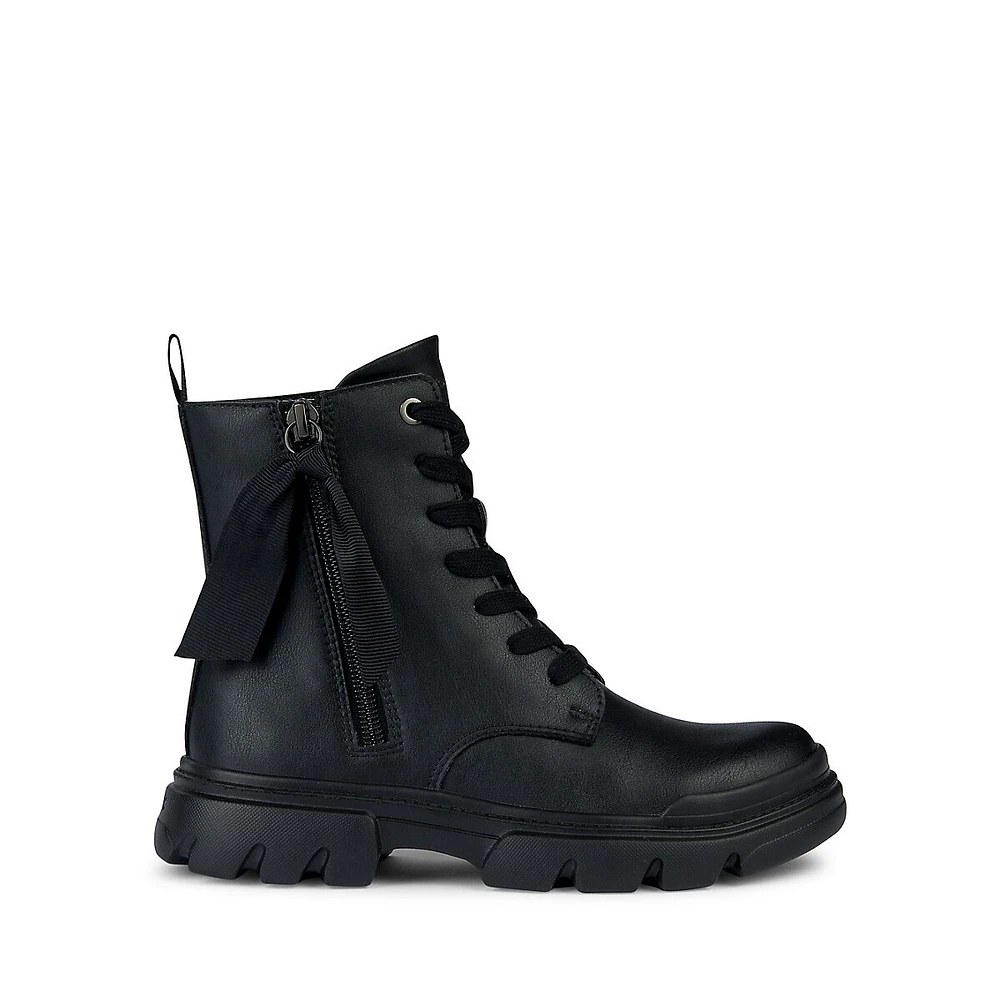 Hudson's Bay Girl's Junette Combat Boots