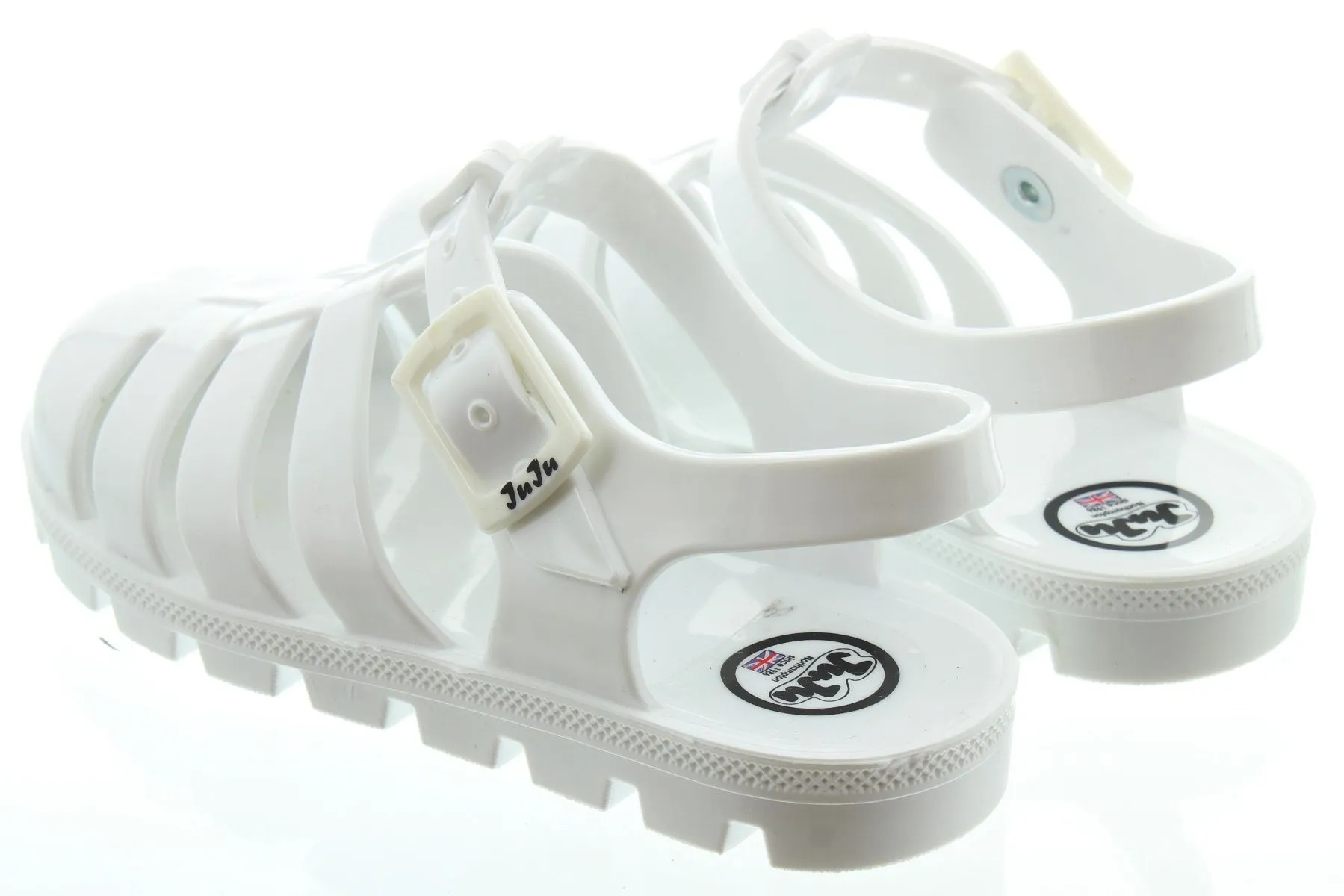 JUJU Nino Kids Juju Jelly Sandals In White