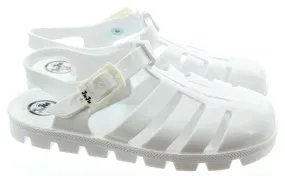 JUJU Nino Kids Juju Jelly Sandals In White