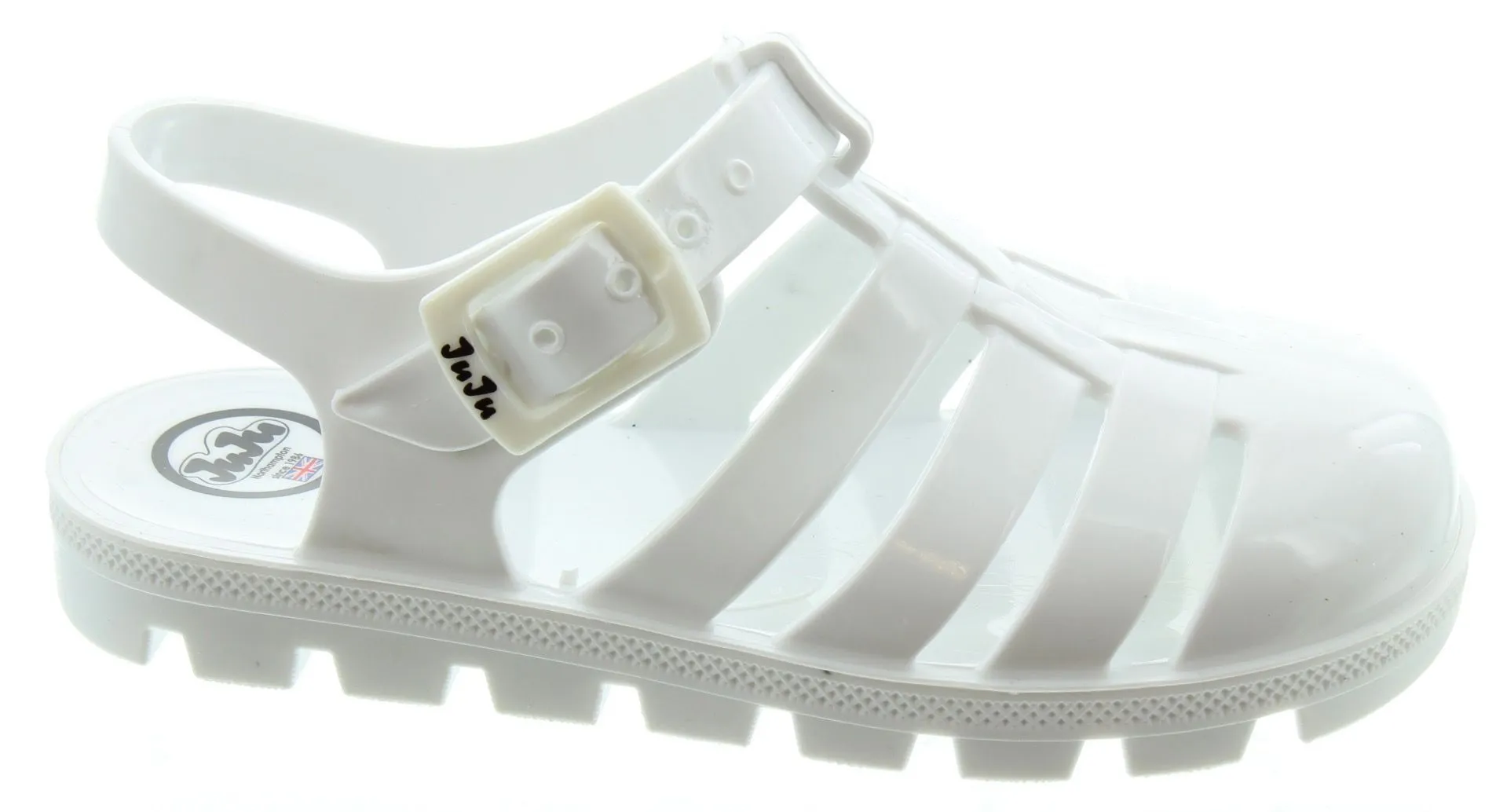 JUJU Nino Kids Juju Jelly Sandals In White