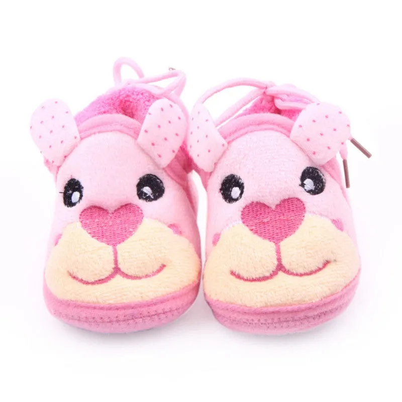 Lovely Baby Toddler Girl Slip-On Boy Puppy Snow Warm Fleece Crib Shoes Boots PY5 SM6