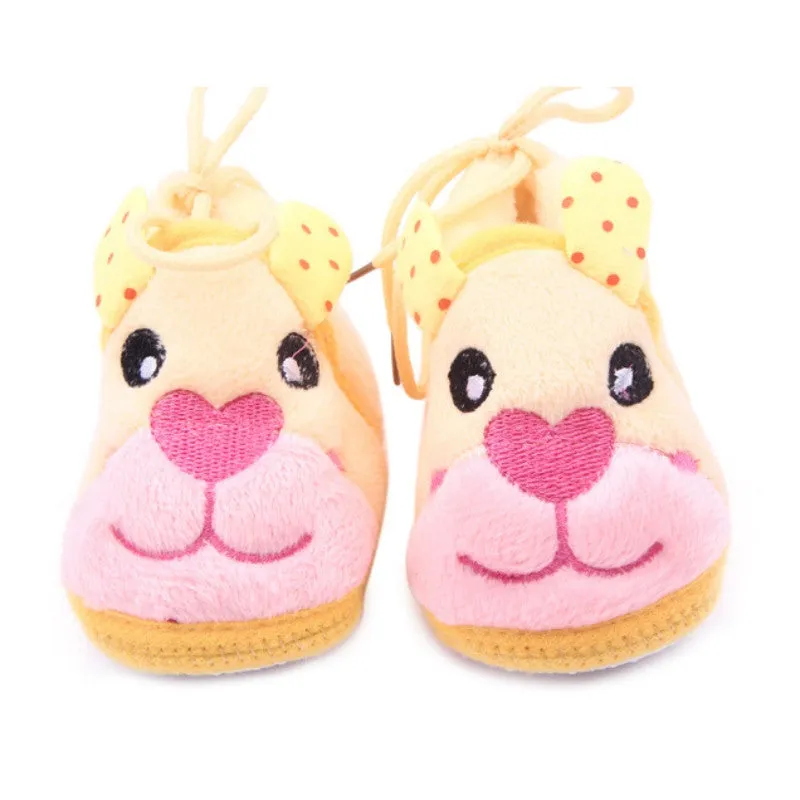 Lovely Baby Toddler Girl Slip-On Boy Puppy Snow Warm Fleece Crib Shoes Boots PY5 SM6