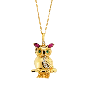 Mama Owl Necklace