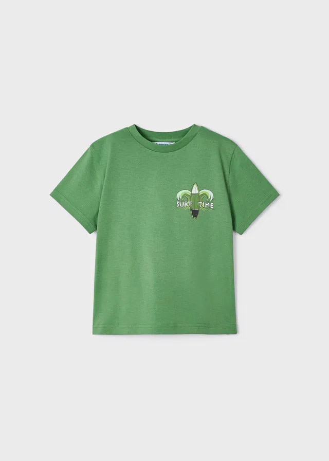 Mayoral S/s t-shirt for boy - Green