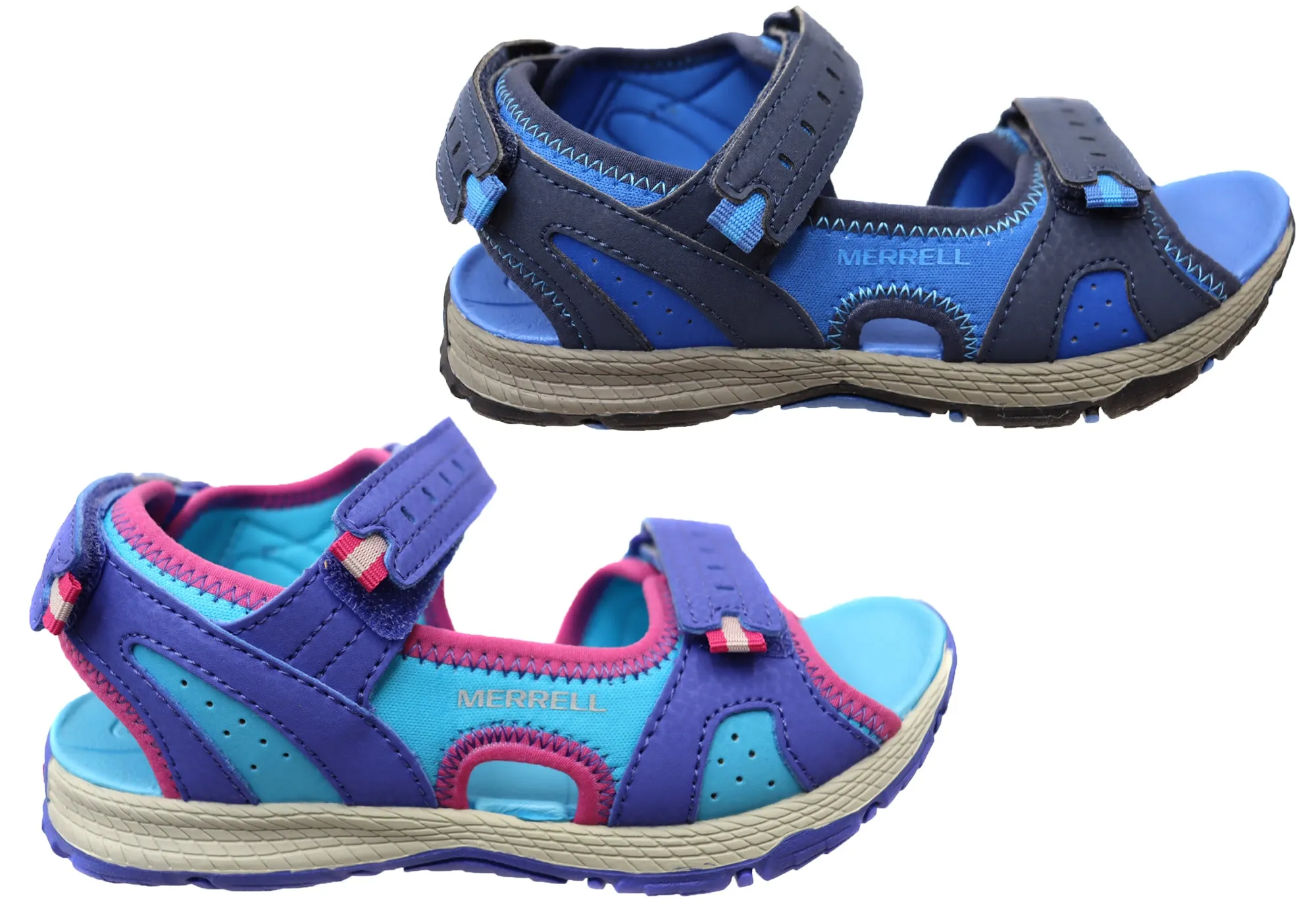 Merrell Kids Comfortable Panther Sandals With Adjustable Straps