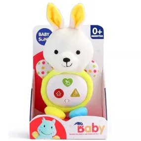 Musical Stuffed Plush Animal Toy with Appease Light and 3 Buttons Melody Smooth Sleeping Music