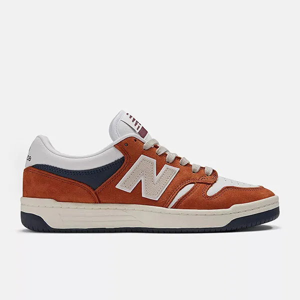 New Balance Numeric 480 Rust/White