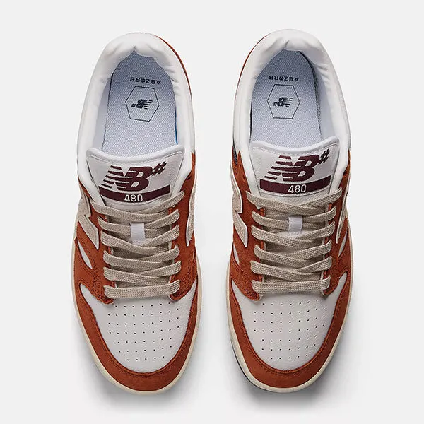 New Balance Numeric 480 Rust/White