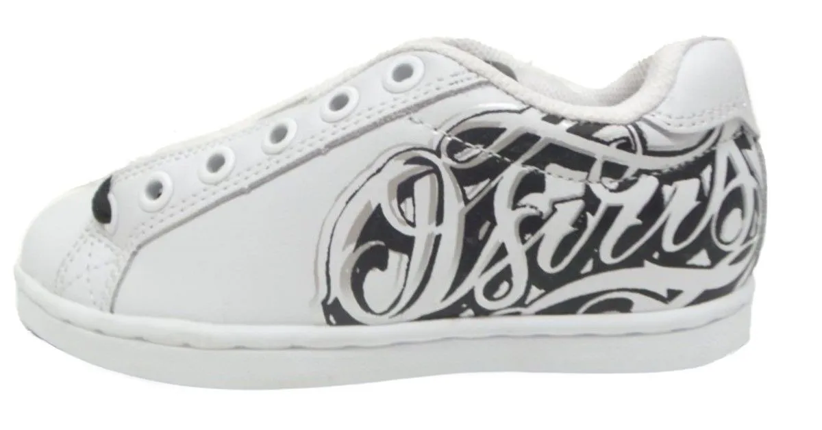 Osiris Skate Shoes    Troma Kids White/Black/WC