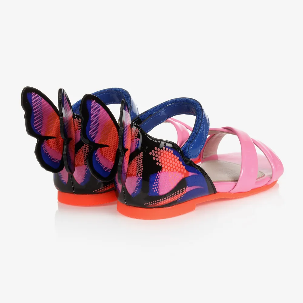 Pink Leather Baby Sandals