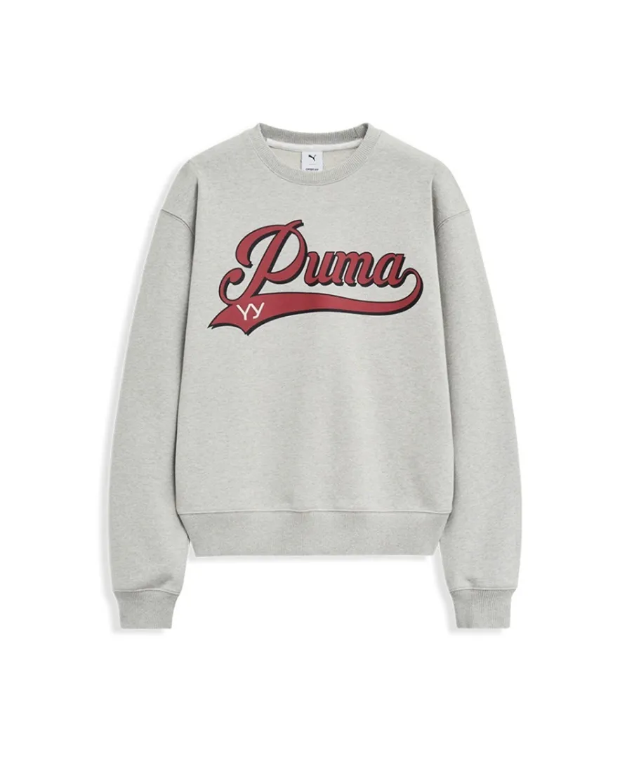 PUMA  |Unisex Street Style Logo Sweatshirts