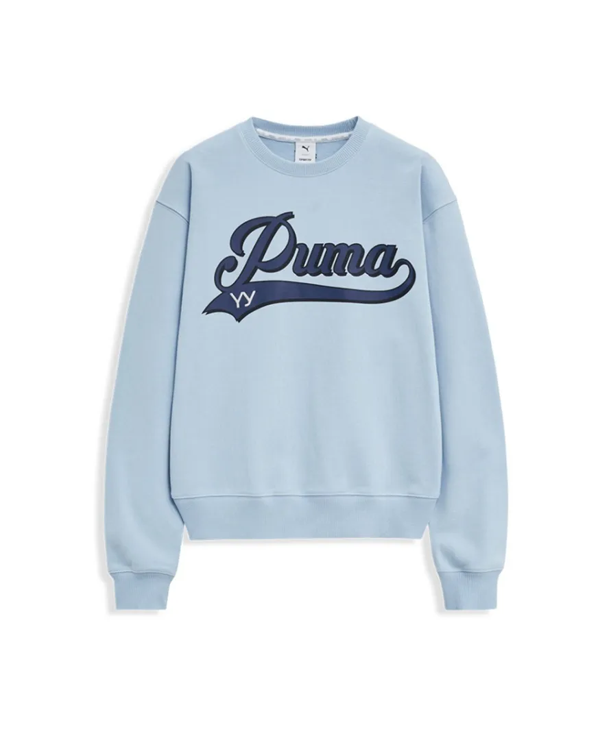 PUMA  |Unisex Street Style Logo Sweatshirts