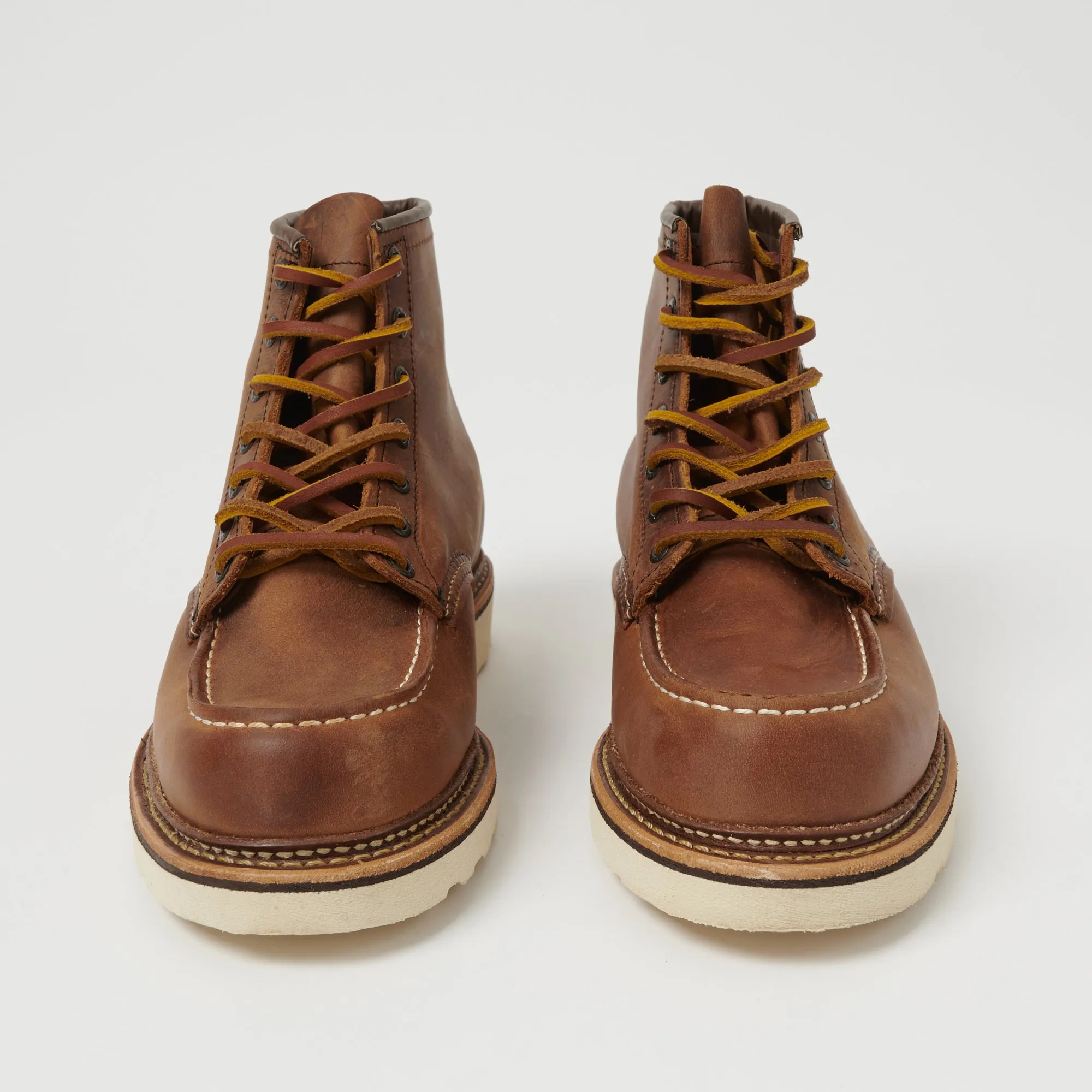 Red Wing 1907 6 Classic Moc Toe Boots - Copper Rough & Tough