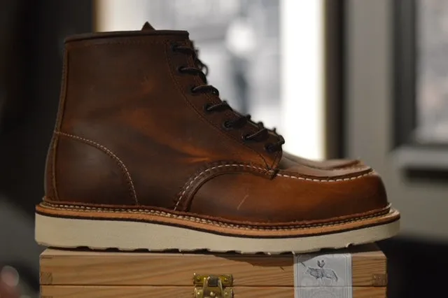 Red Wing 1907 Classic Moc Toe Copper Rough & Tough