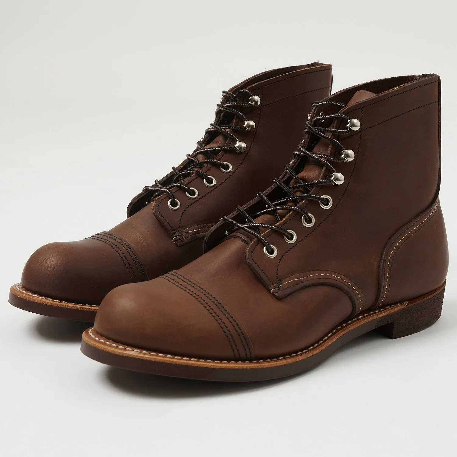 Red Wing 8111-3 6 Iron Ranger Boots - Amber Harness