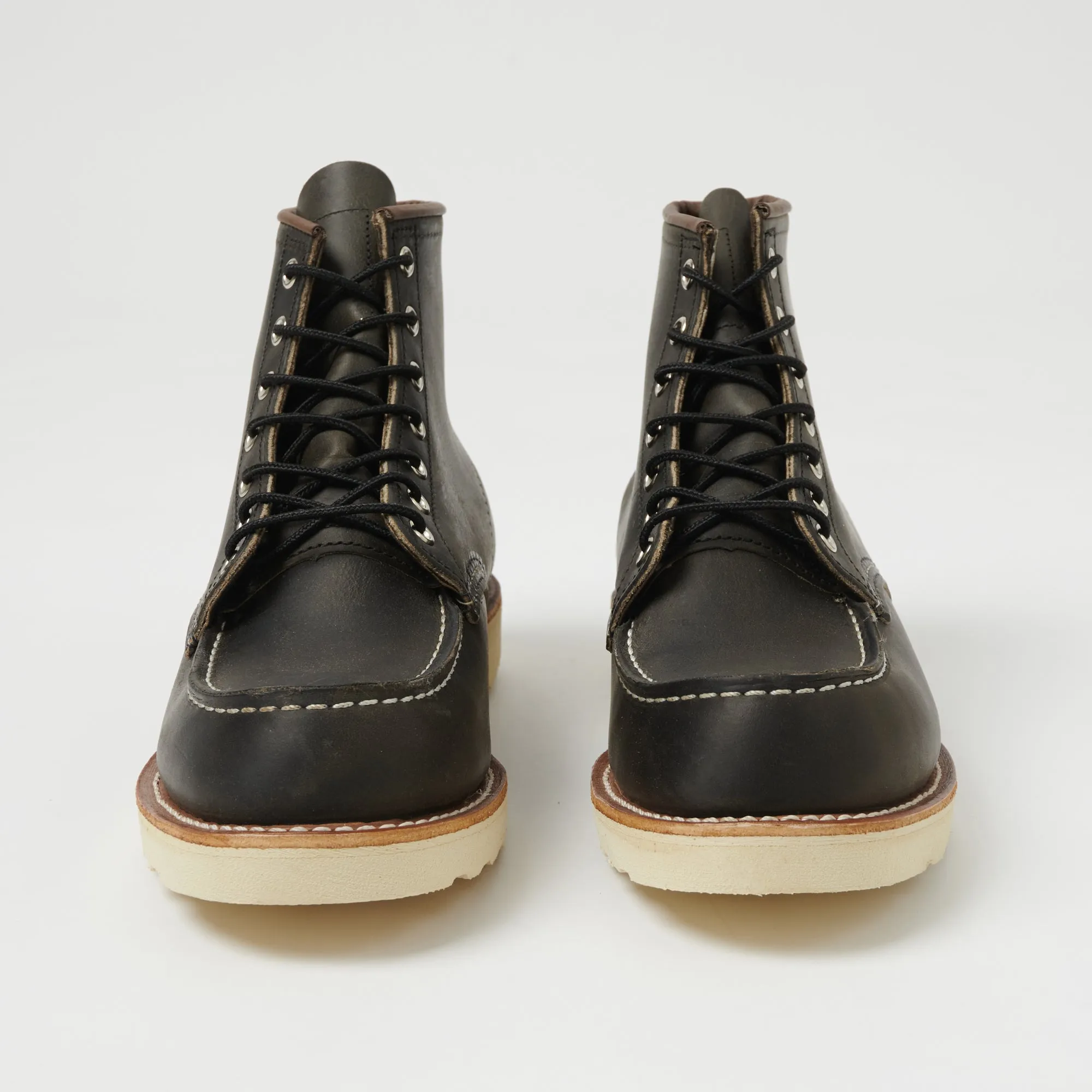 Red Wing 8890 6 Classic Moc Toe Boot - Charcoal Rough & Tough