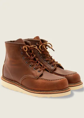 Redwing Men's 6 Classic Moc Boots with Footbed